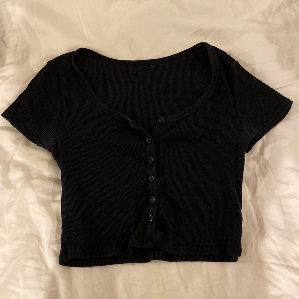 Button up tee